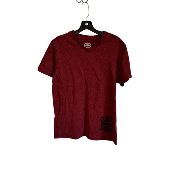 Ecko Men's Red with Black blend Medium everyday Tee - Picture 1 of 5